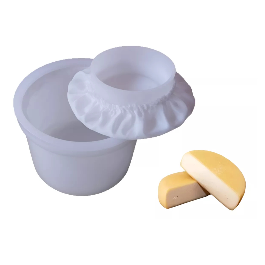 Forma Queijo Minas Padrão/meia Cura Plástico 800g Injesul em Oferta na Shopee