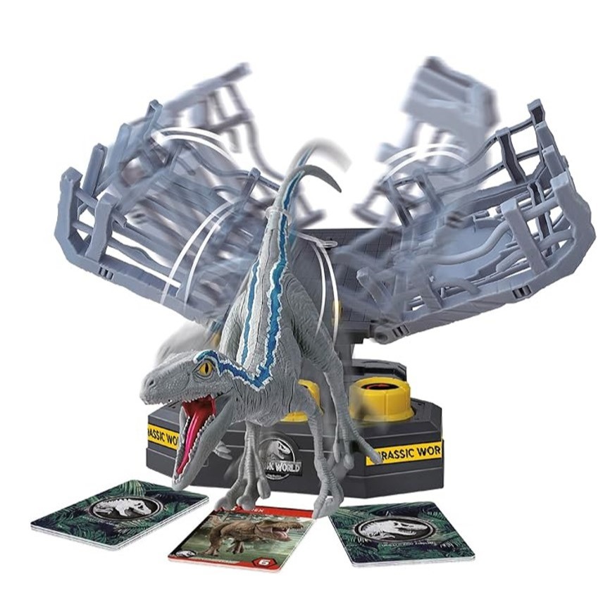 Jogo Jurassic World Velociraptor Blue Cage Breaker - Epoch em Oferta na Shopee