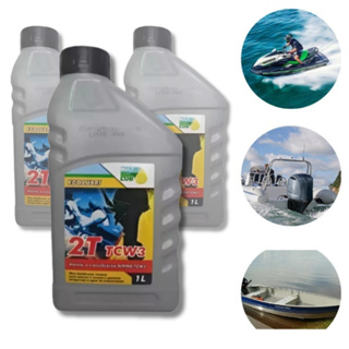 Kit Com 3 Óleos Lubrificantes Para Motor 2 Tempos Tcw3 em Oferta na Shopee