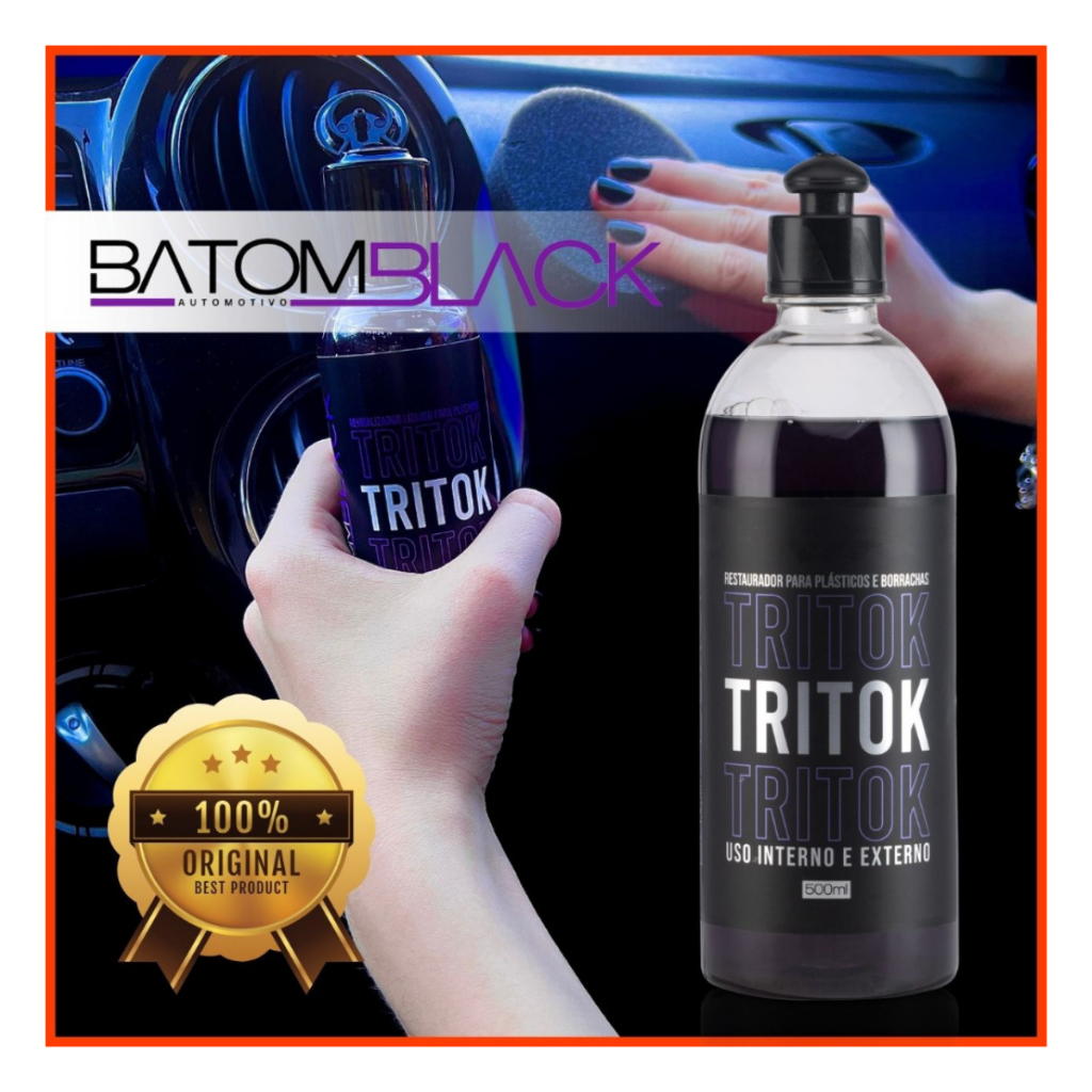 Tritok Revitalizador De Plásticos 500ml Uso Automotivo
