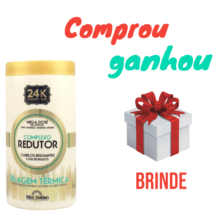 Selagem Termica Complexo Redutor 24k - Progressiva 24K 1Kg+ brinde