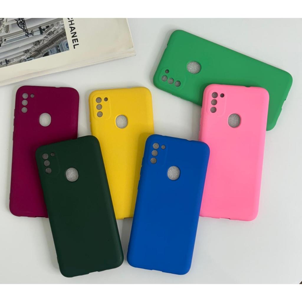 Kit Capinha Capa Case compatível Para - A11 - Samsung Com Película Silicone Aveludado em Oferta na Shopee