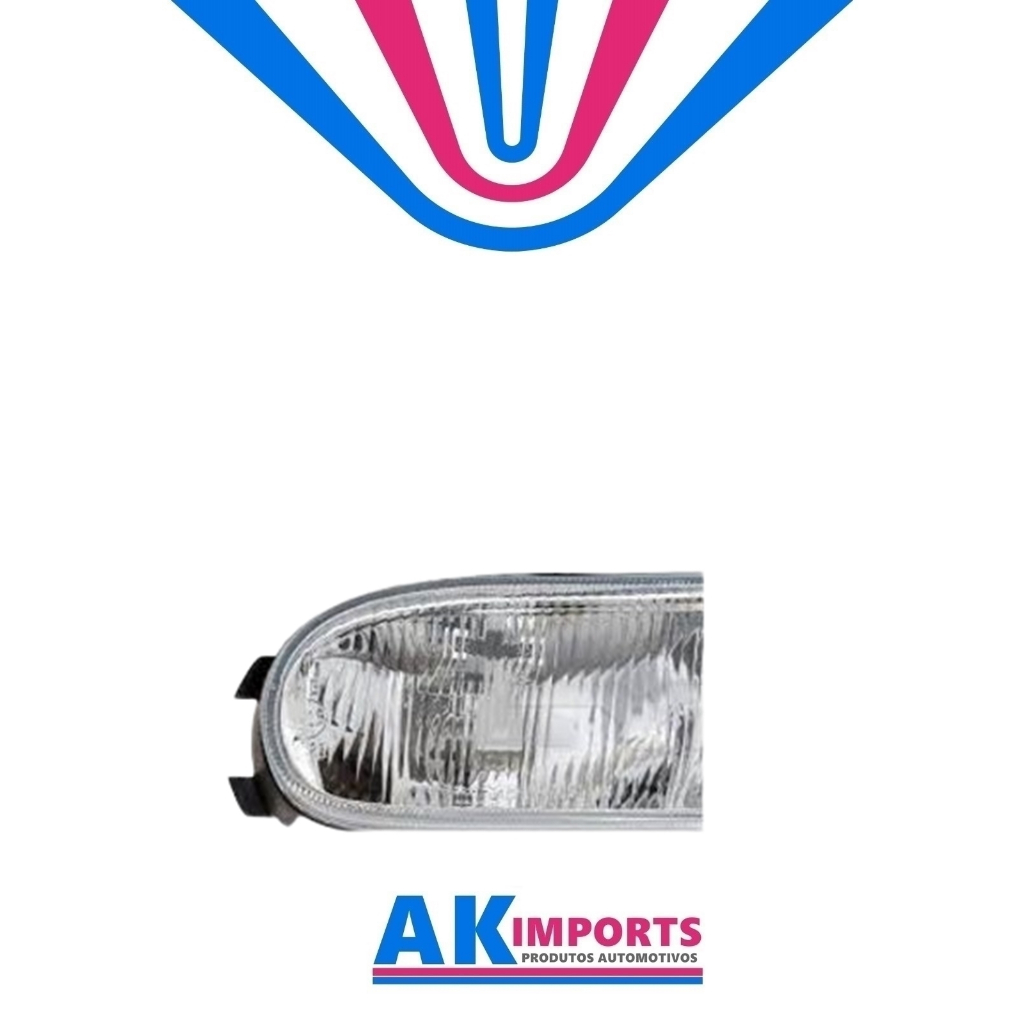 Farol Auxiliar Neblina Direito Renault Clio/Megane/Scenic Marca: Tyc  Ano: 1996 Ate 1999 Codigo: 19-A587-05-2B