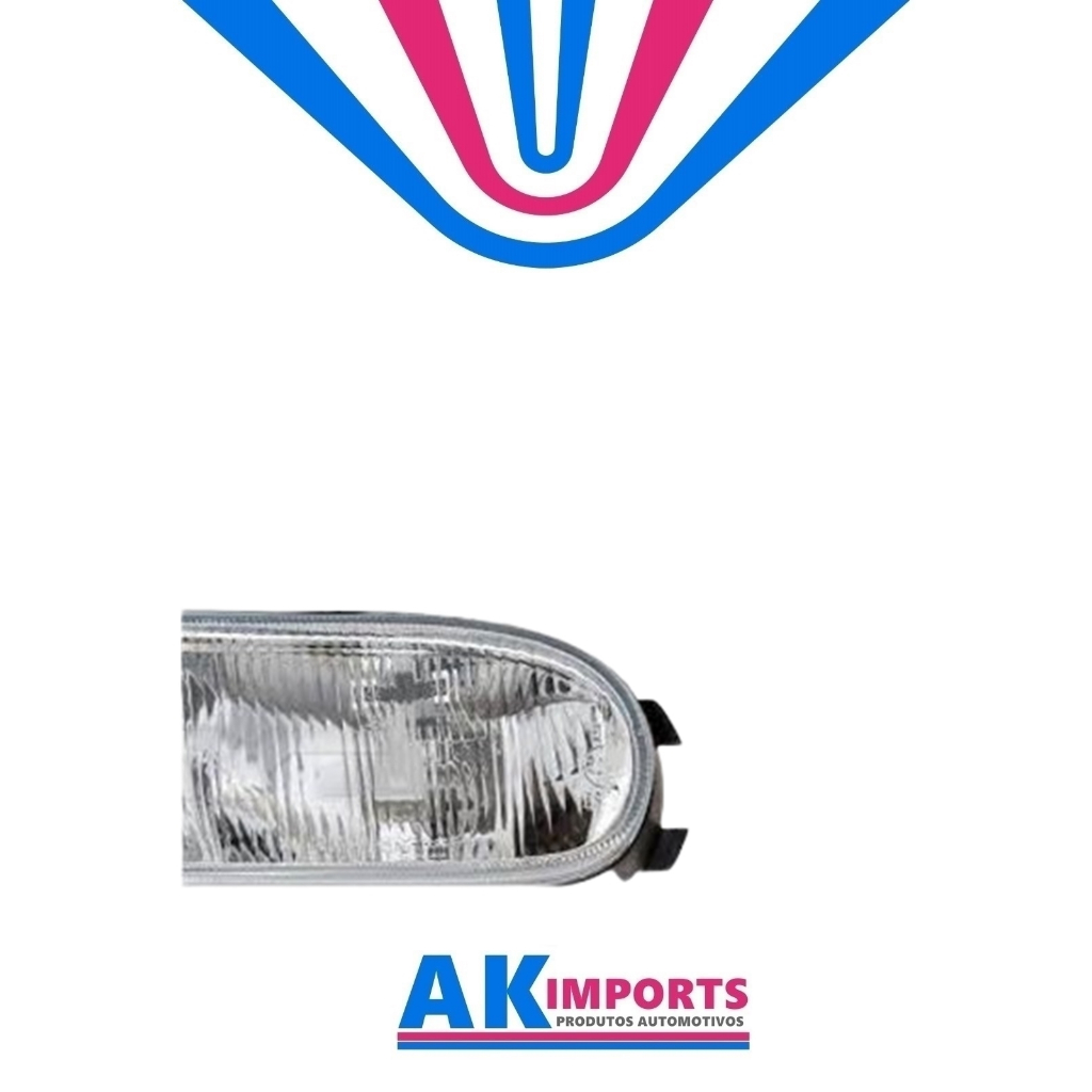 Farol Auxiliar Neblina Esquerdo Renault Clio/Megane/Scenic Marca: Tyc Ano: 1996 Ate 1999 Codigo:19-A588-05-2B
