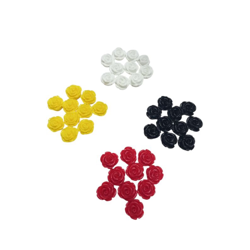 10 Rosas de Resina Passante