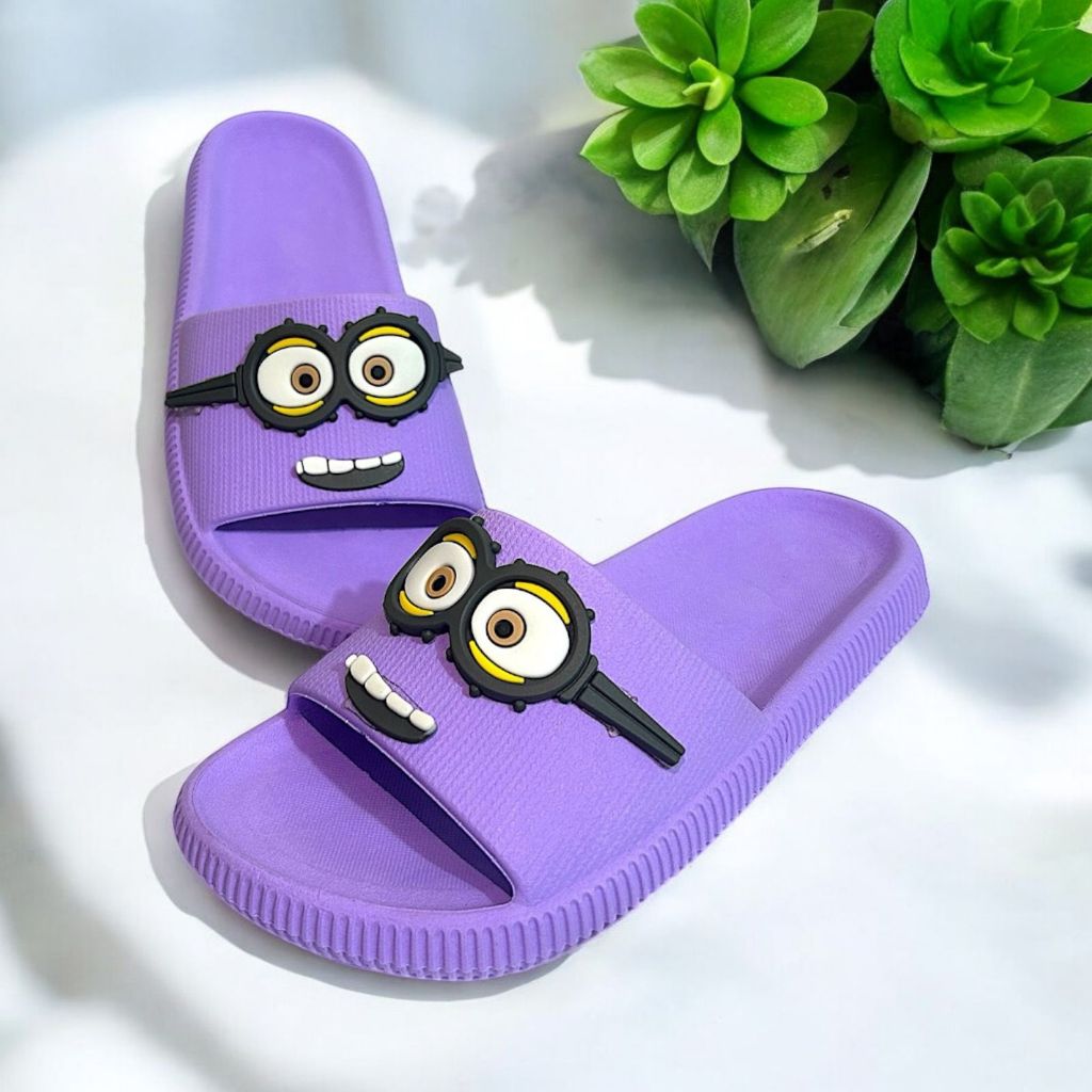 Chinelo Nuvem Bichinho De Óculos Confortável Macio Unissex Tratorado Infantil Feminino e Masculino