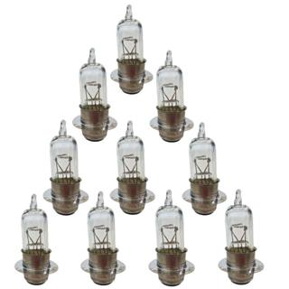 Kit Com 10 Lampadas De Farol Halogena Modelo M5 Biz 100/125 Nxr Bros 125/150 em Oferta na Shopee