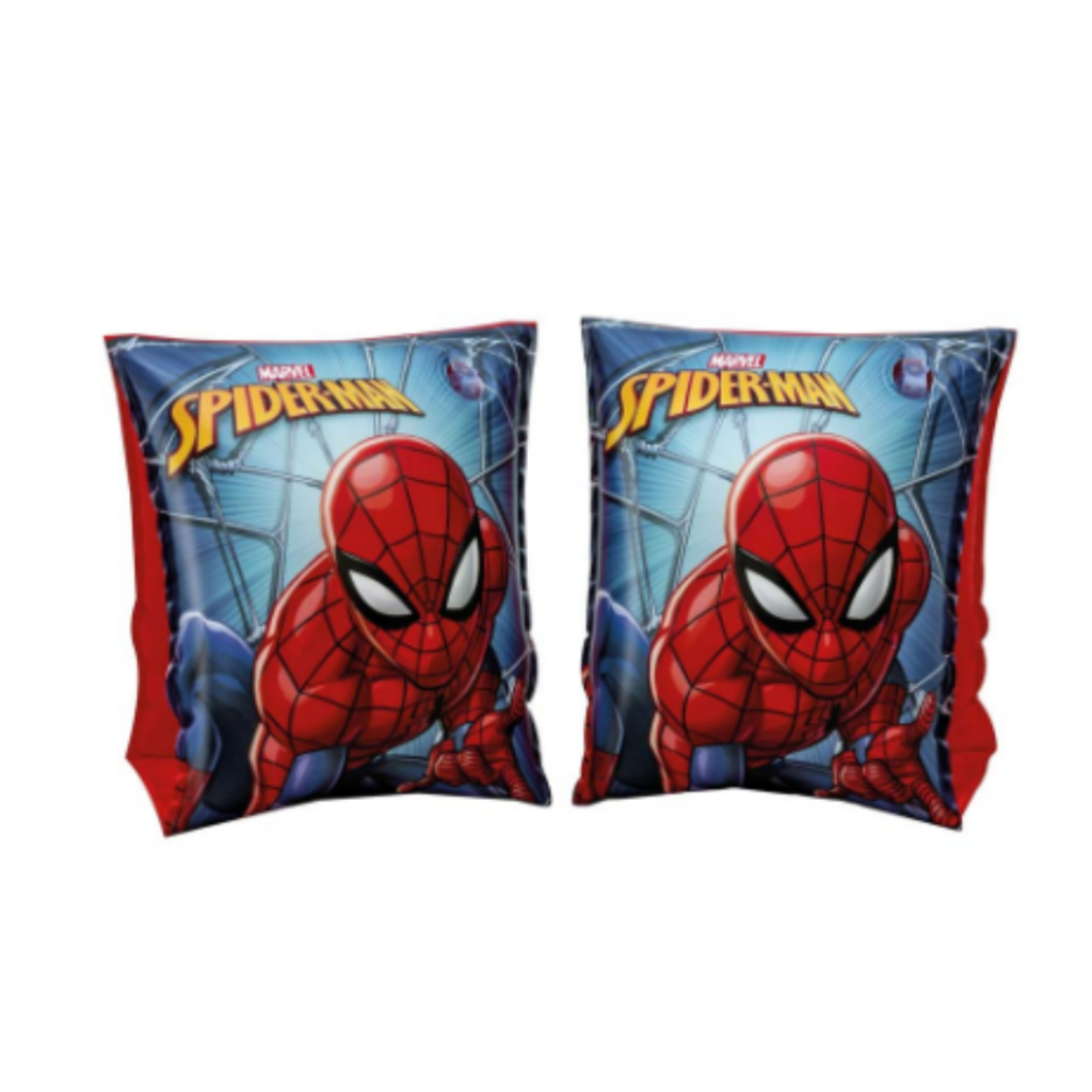 Par de Boias de Braço Inflável Infantil Homem-Aranha 23cm x 15cm - Mor