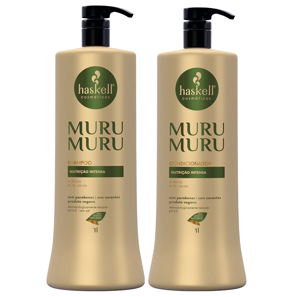 Murumuru Kit Haskell Shampo + Condicionador 1 Litro