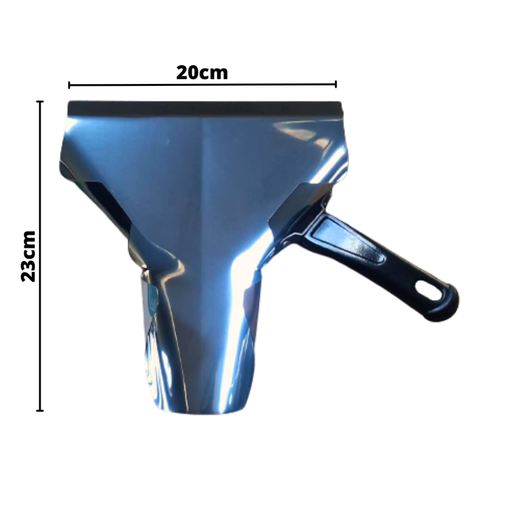 Pá e Pegador de Batata Frita Palito Mc Donalds Em Inox Com Cabo em Oferta na Shopee