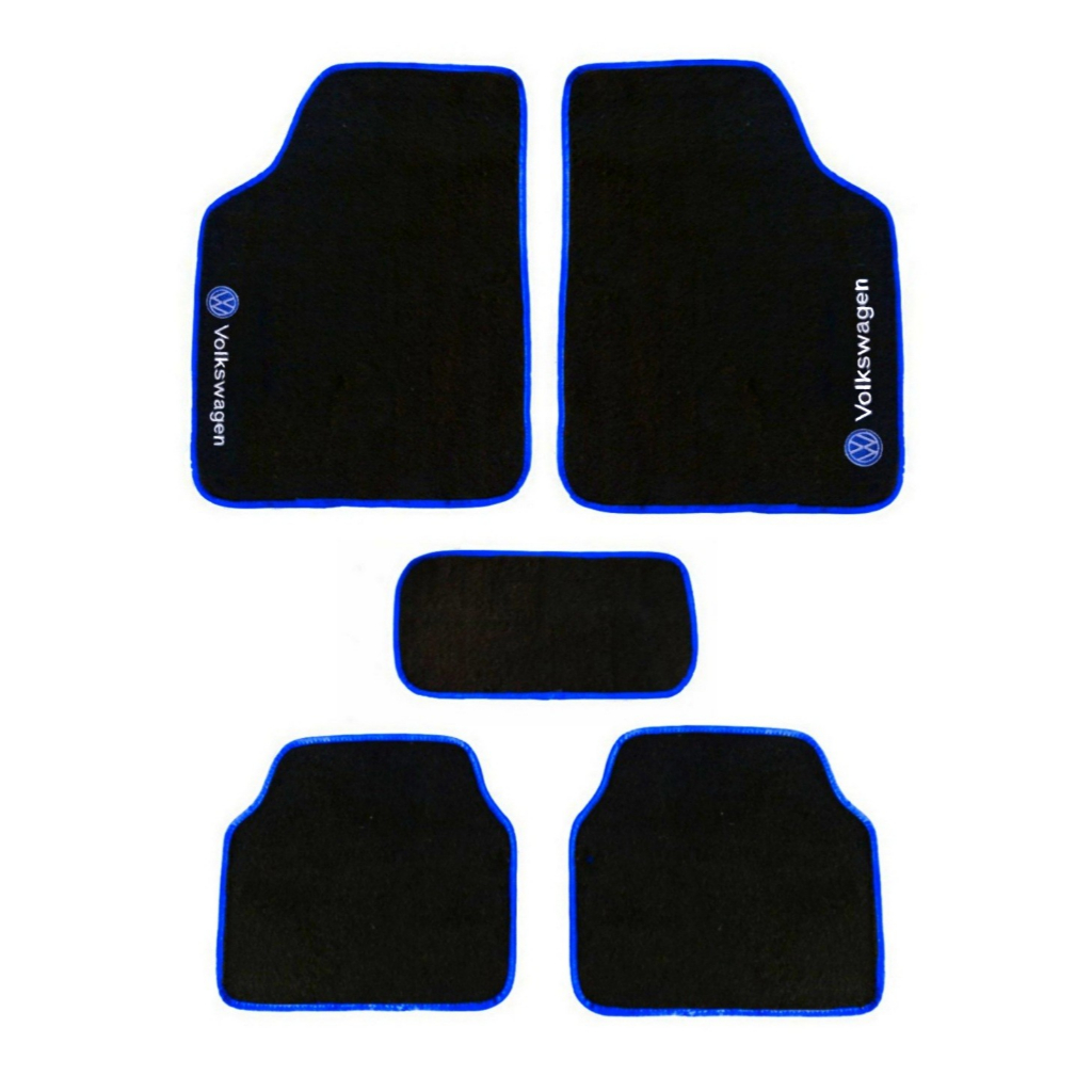 Jogo Tapete De Carpete Automotivo Universal 5 Pçs Volkswagen gol g1 g2 g3 g4 g5 g6 g7
