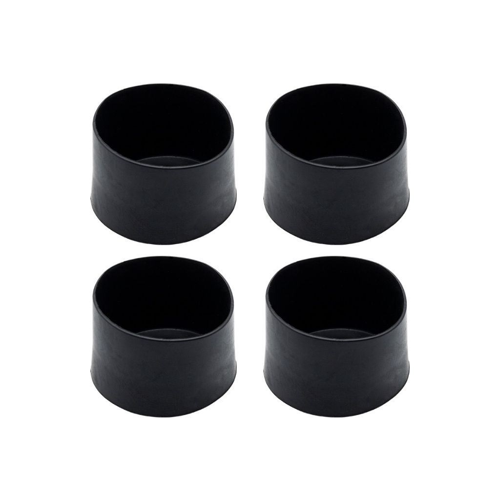 Kit Com 4 Ponteiras Para Pé De Cadeira Tubular Externa Redonda 2 Polegadas