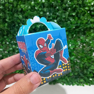 Caixa Lanchinho Homem Aranha | Kit Festa Homem Aranha | Lembrancinhas Homem Aranha | Pegue e Monte