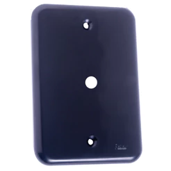 Espelho (Placa) 4x2 com Furo Linha Pollar Black RADIAL