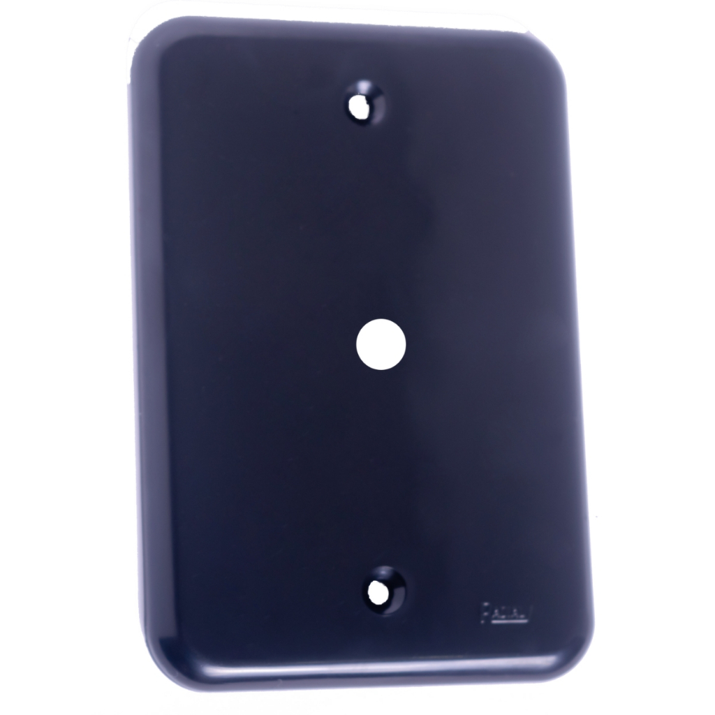 Espelho (Placa) 4x2 com Furo Linha Pollar Black RADIAL — imagem 2 de 2