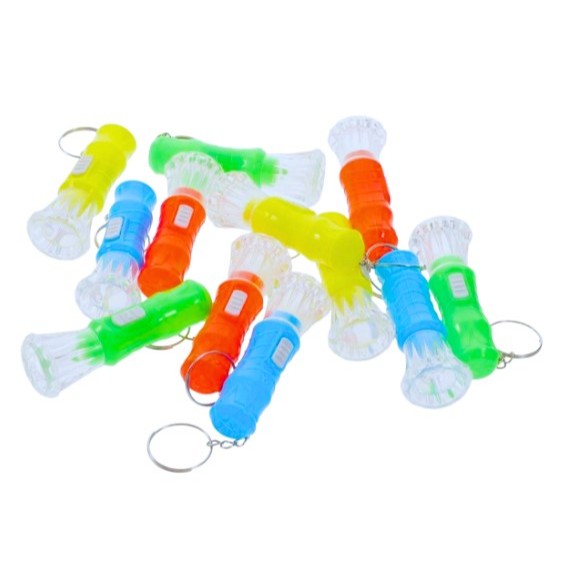 24 x Mini Lanterna Chaveiro Led Tática Portátil Para Uso Ao Ar Livre Trilha Camping Lazer, Mini Lanterna Infantil