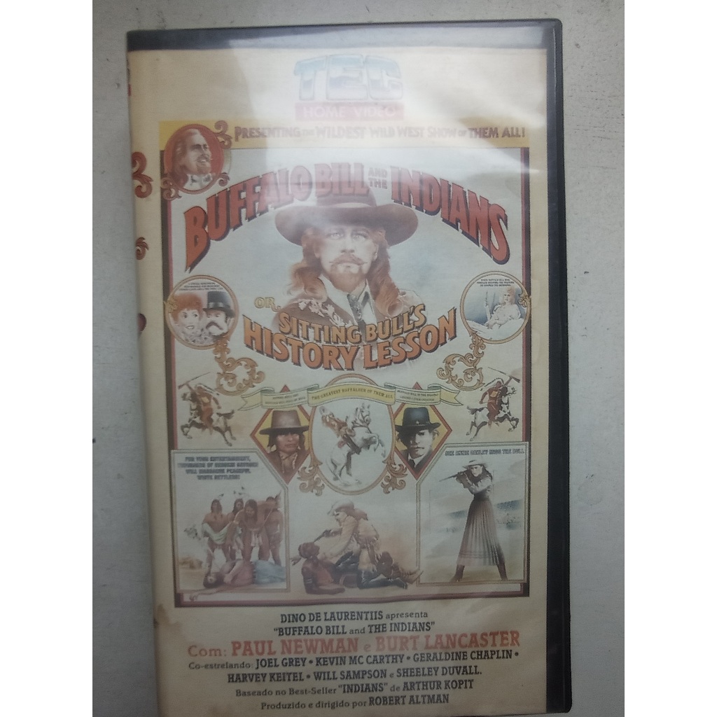 Filme VHS - Buffalo Bill And The Indians - 1976