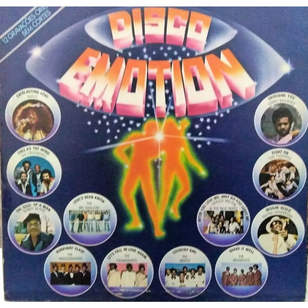 Lp Disco Emotion 1977 - The Crusaders, Rufus E Chaka Khan