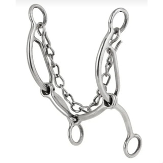 Freio Levantador Inox Bocal Partido Bridão Para Cavalo em Oferta na Shopee
