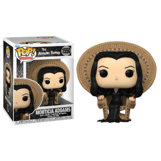 FUNKO POP THE ADDAMS FAMILY *DELUXE* MORTICIA ADDAMS 1550 NOVO ORIGINAL