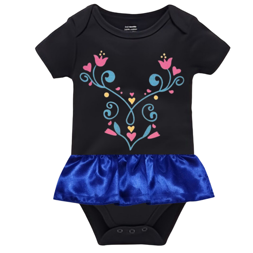 Body Bebe Mirabel Encanto Macacao Tematico Infantil Personagens Fantasia Mesversario Princesas bory