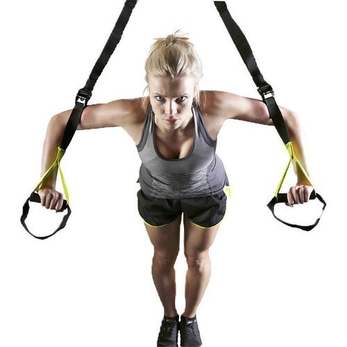 Trx Fita de Suspensão Treinamento Fitness Academia Funcional Cross Fita Regulagem Costura Reforçada