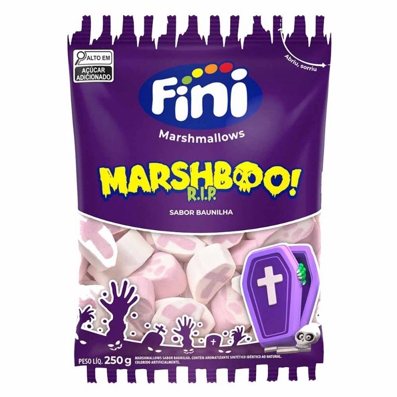 Marshmallow fini Marshboo Rip Pacote De 250g - Halloween