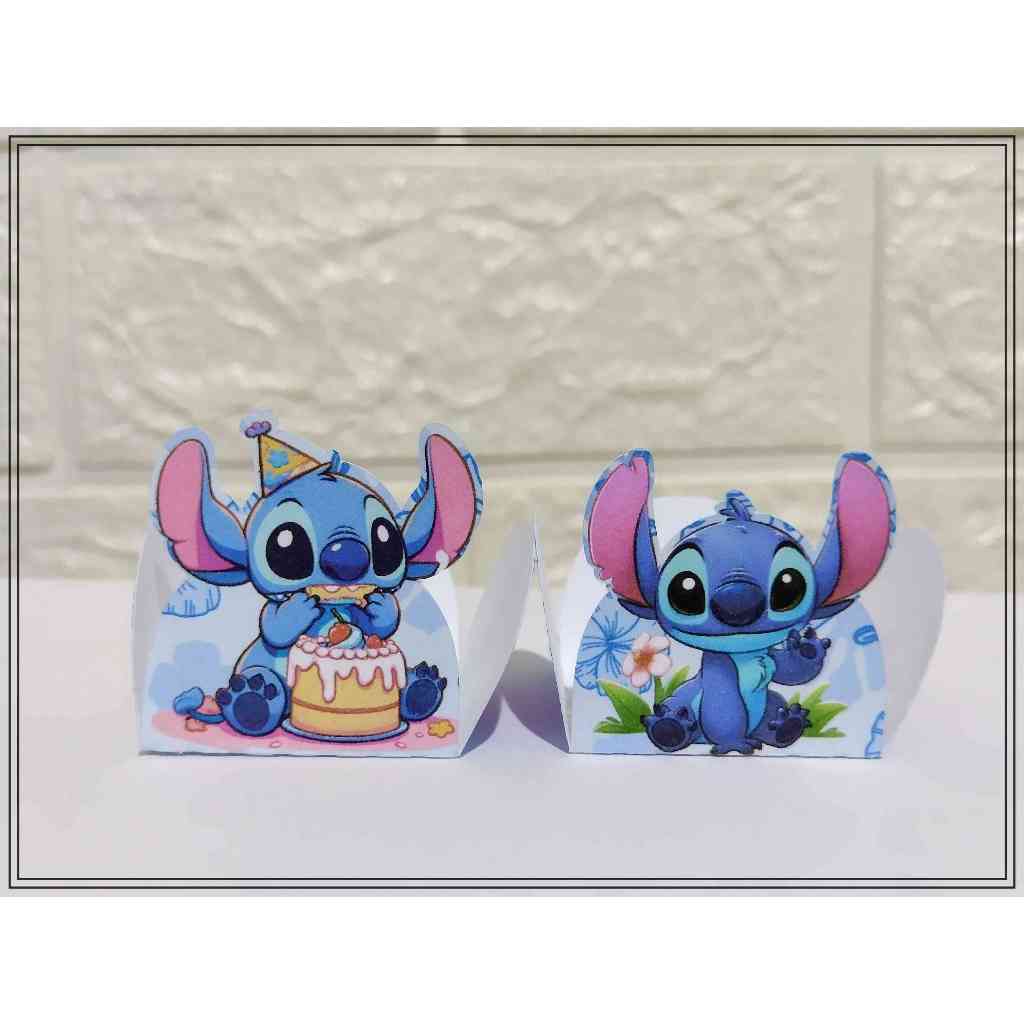 Forminhas Personalizadas stitch em Oferta na Shopee