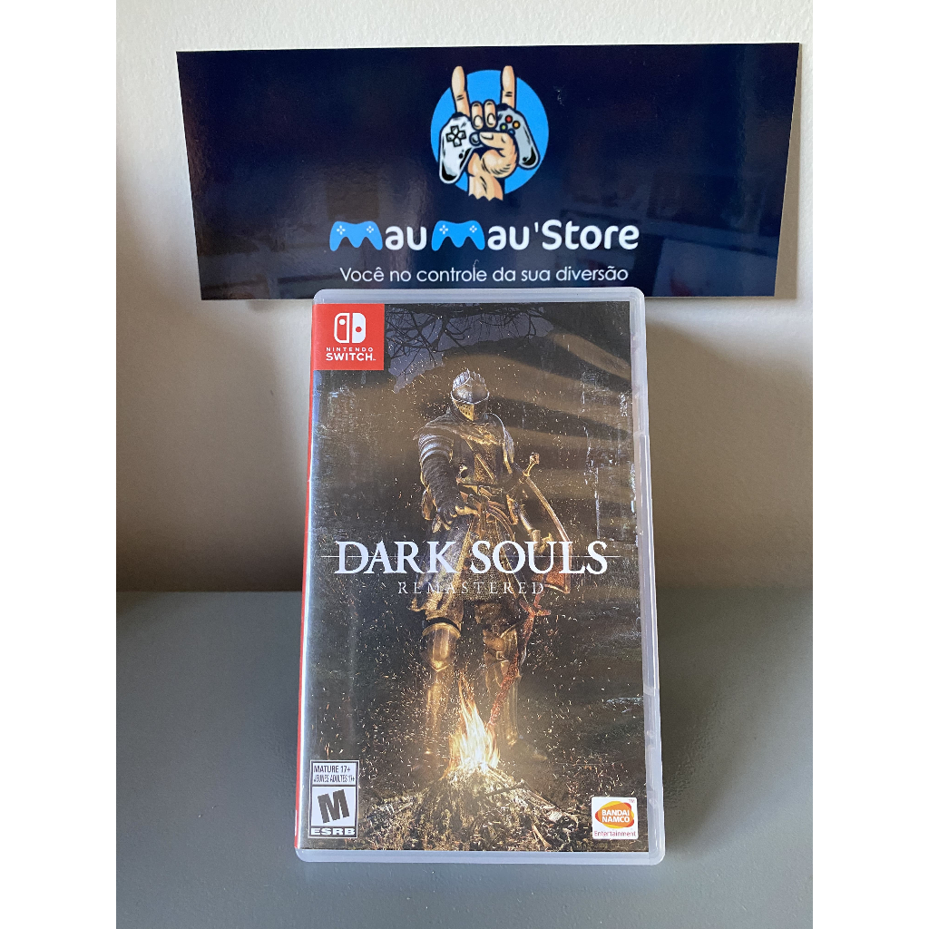 Dark Souls Remastered Nintendo Switch - Original Usado Jogos de RPG Jogos de Switch