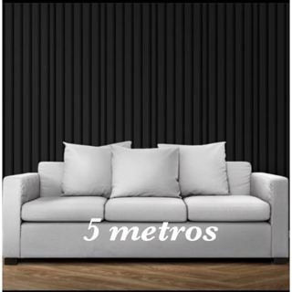 Papel de Parede 3D Ripado P  5 METROS x 45CM Adesivo 3D Autocolante para Sala, Quarto em Oferta na Shopee