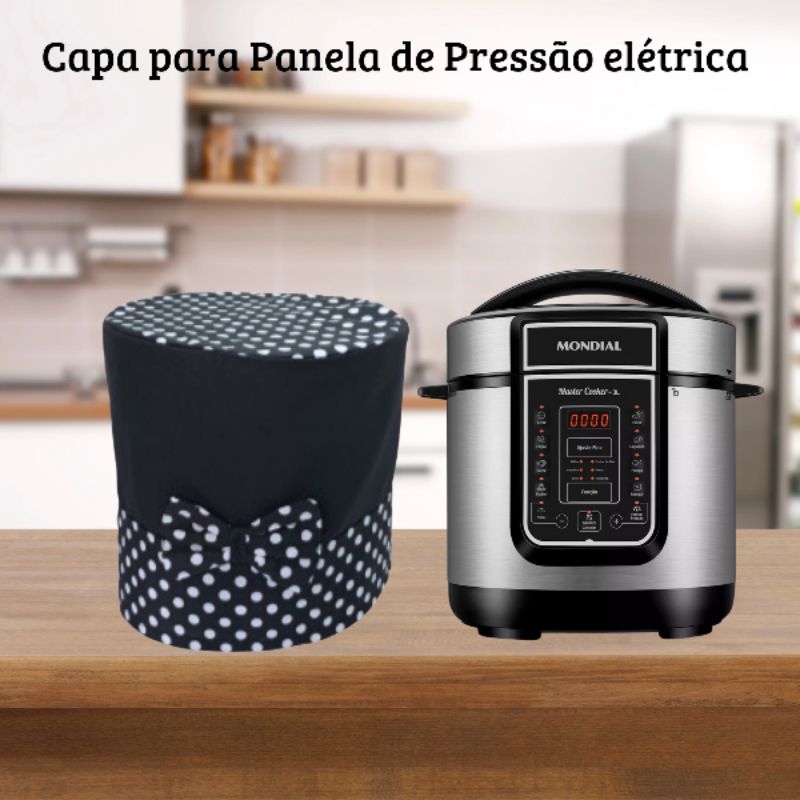 Capa para Panela de Pressão Elétrica com Laço em Oferta na Shopee