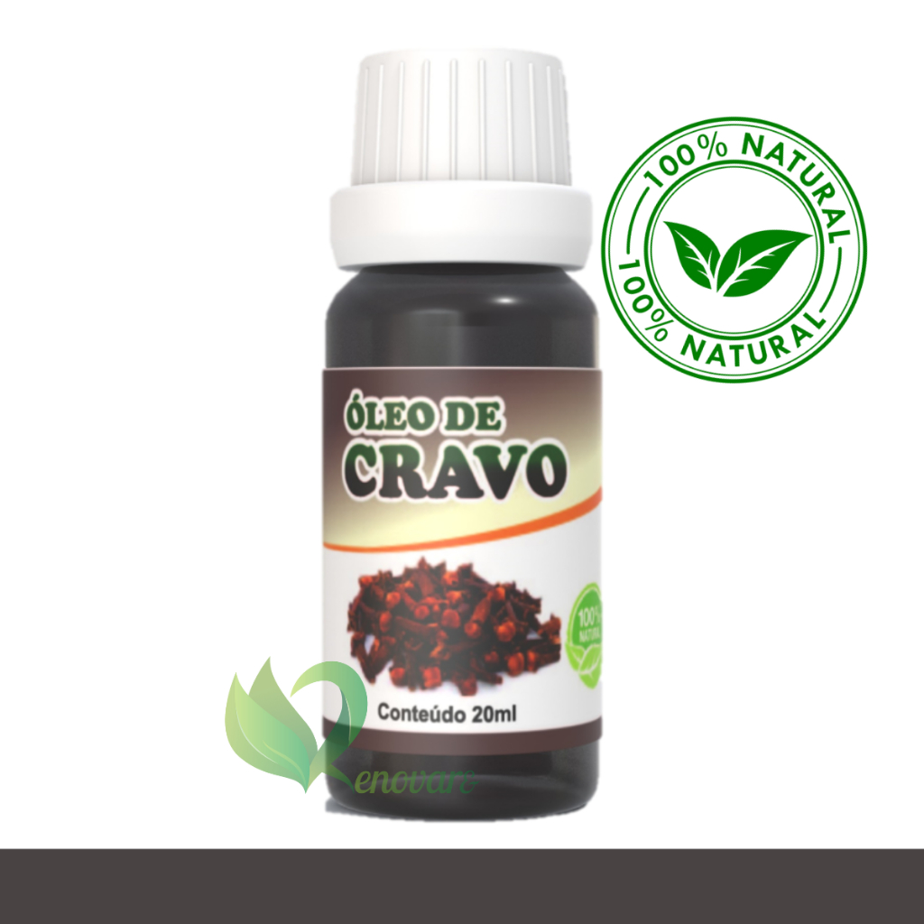 Óleo de Cravo - 100% vegetal, natural e vegano em Oferta na Shopee