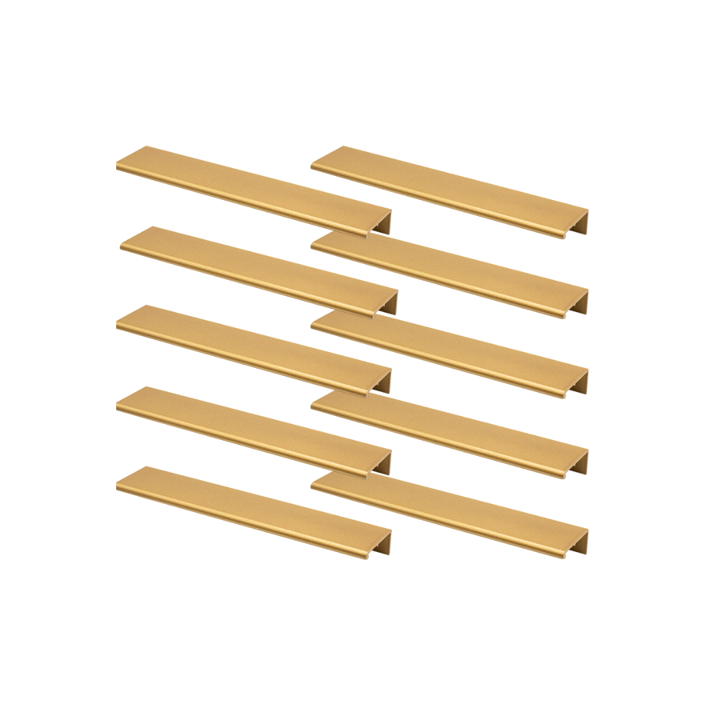 7 Puxadores Slim De Armário Gaveta Móveis Retro Tito 128mm em Oferta na Shopee