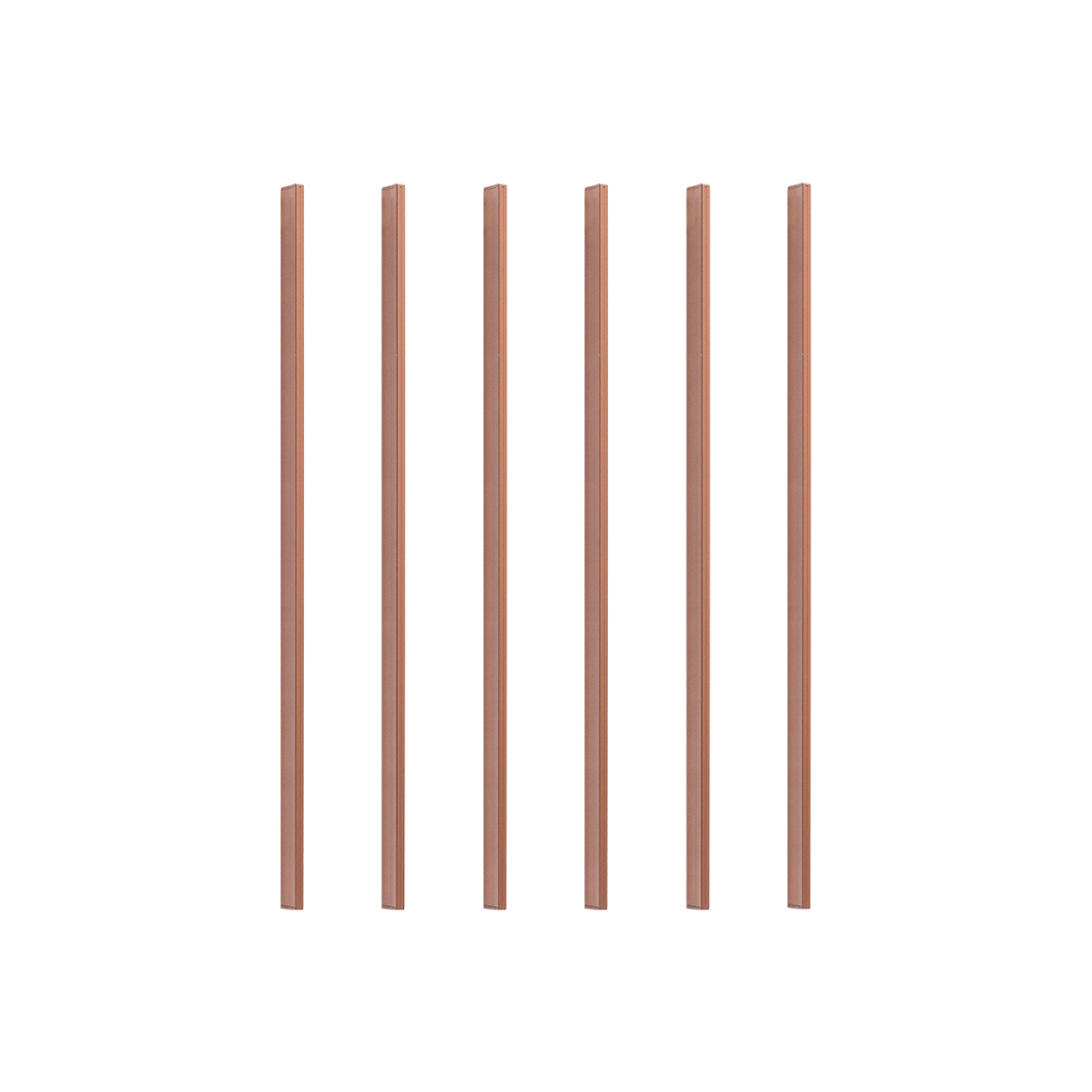 6 Uni Puxadores Moveis P/ Guarda Roupa Gavetas Slim 64cm Asa em Oferta na Shopee