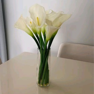 Vaso de vidro para flores - transparente  para decoração - decore sua casa com  suporte pa...