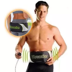 Máquina Emagrecimento Aparelho Redutor Medidas Abdominal Massageador Cinto Queima Gordura Drenagem