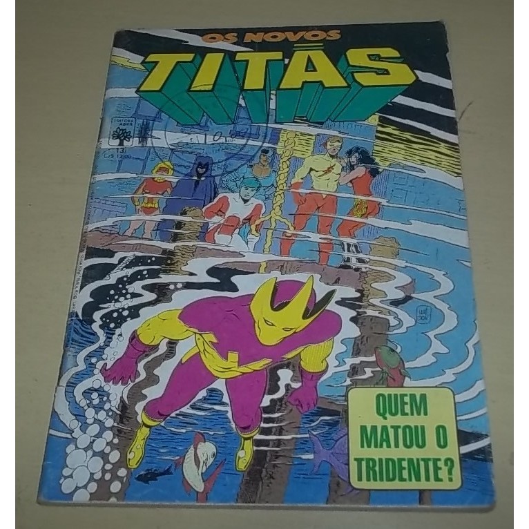 Gibi Os Novos Titas nº 13 - Abril de 1987 - Editora Abril