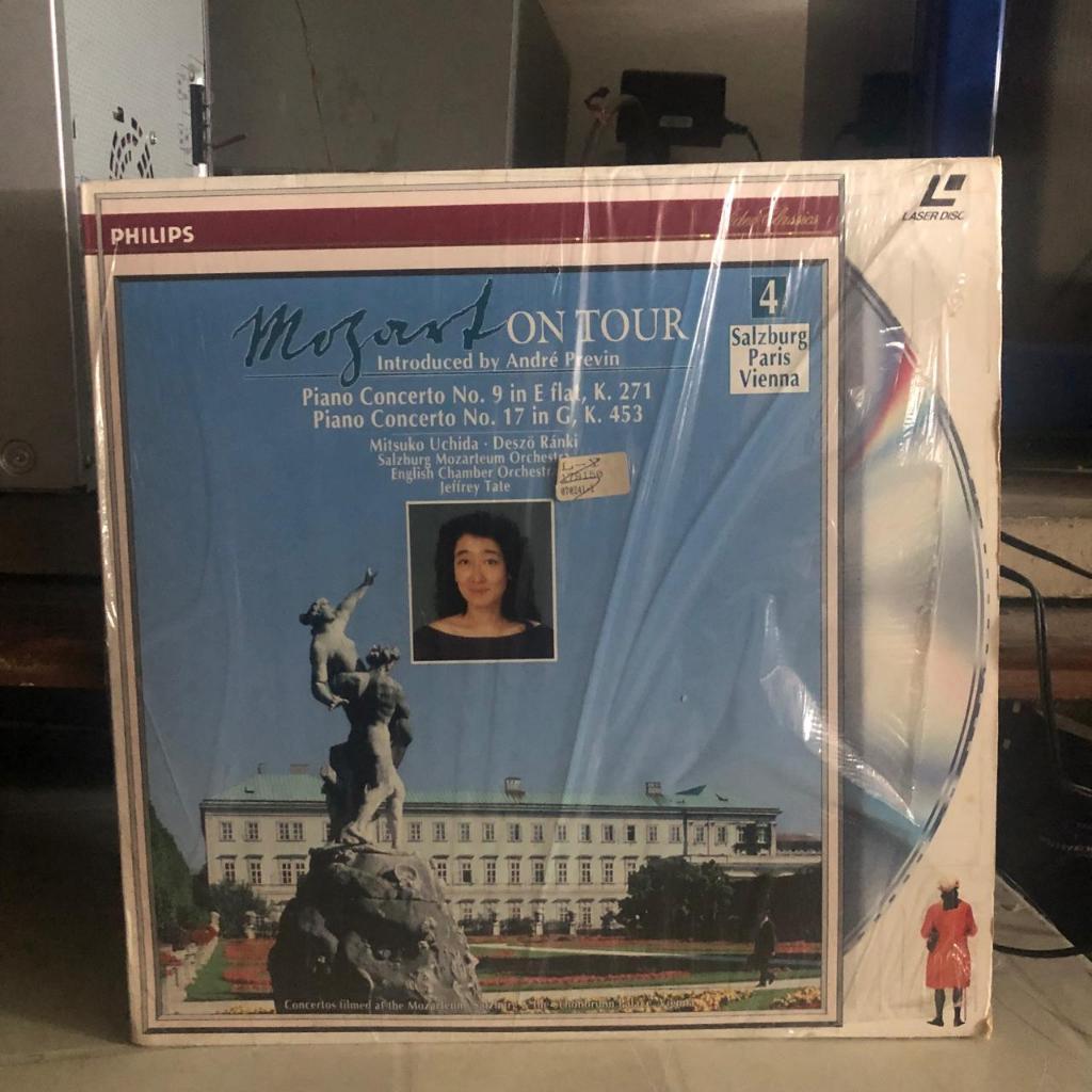 Mozart On Tour W Laser Disc