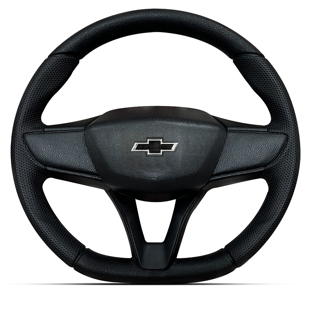 VOLANTE ESPORTIVO NOVA TRACKER BLACK COMPATIVEL COM CORSA CELTA CLASSIC VECTRA PRISMA MERIVA ZAFIRA D20 KADETT MARAJO