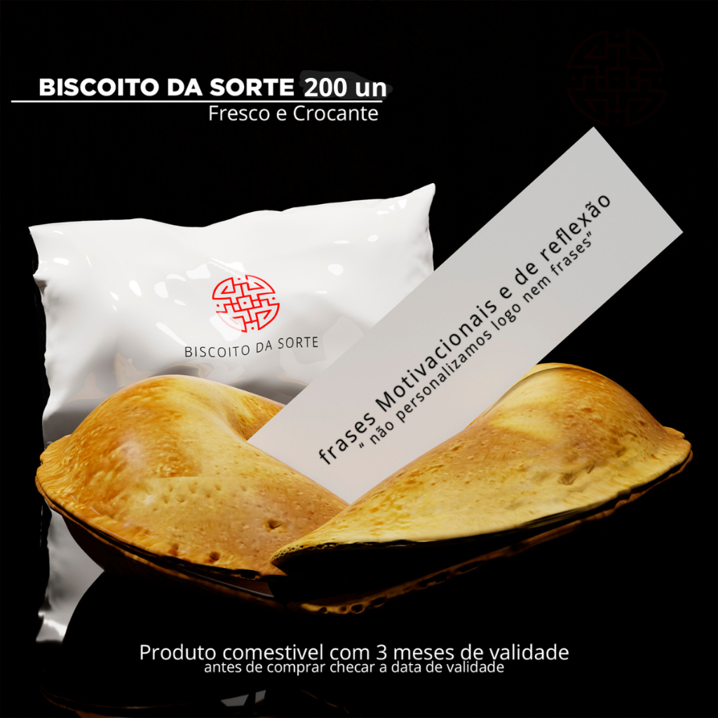 Biscoito da Sorte - 200 Unidades