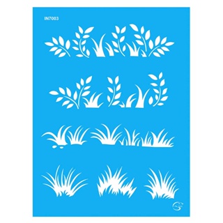 IN7003 - Graminha - 15x20 - Stencil Gatas Arteiras em Oferta na Shopee