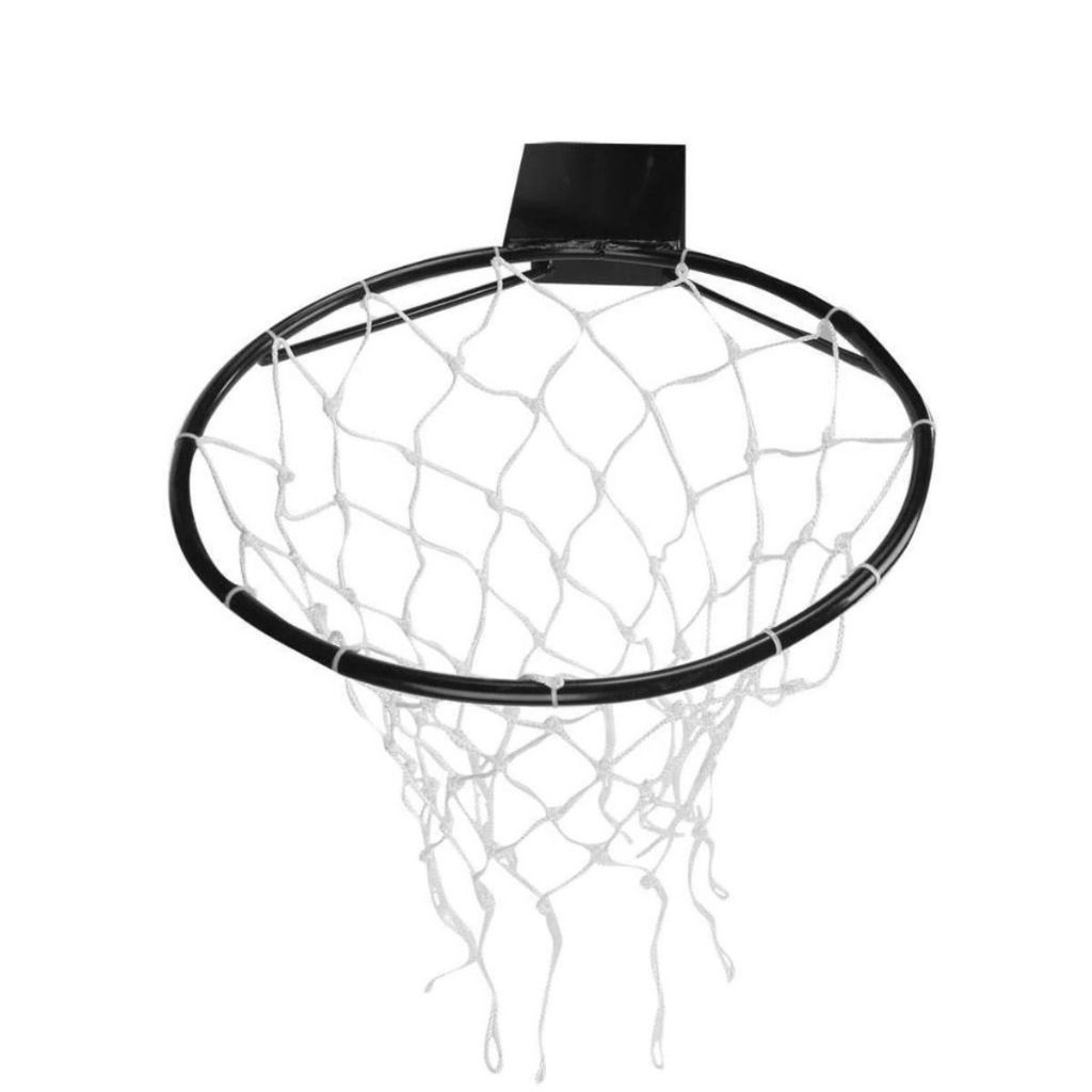 Aro De Basquete Cesta Para Bola Tamanho Oficial Com Rede - 20mm