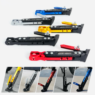 Descanso Moto Cavalete Sport Pé Regulável Universal com Mola em Oferta na Shopee