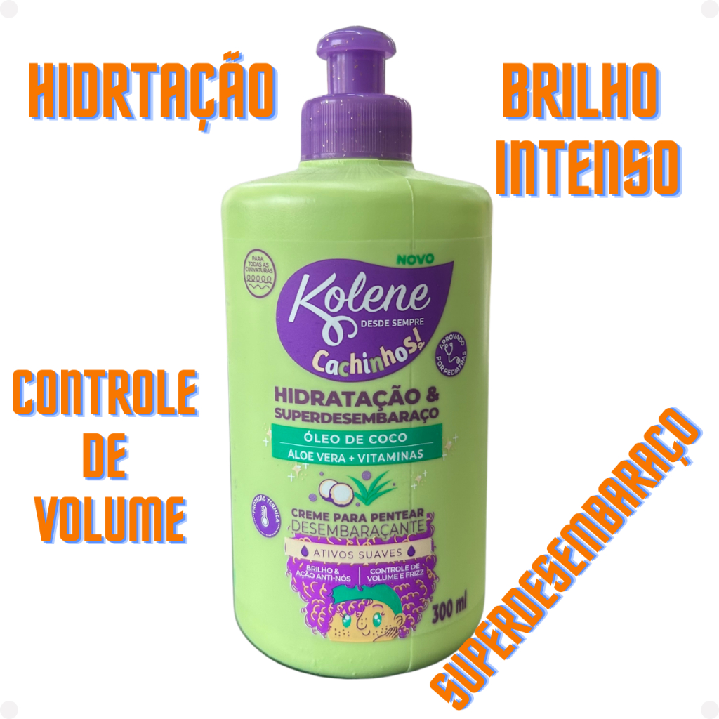 Kit Kolene Cachinhos Hidratação & Superdesembaraço