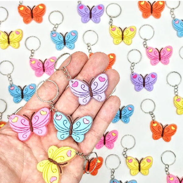 Chaveiro Borboleta primavera Tema aniversário Lembrancinha  Festa Escolha a Quantidade