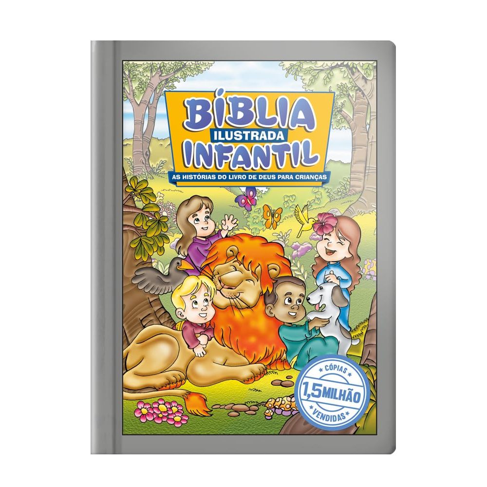 Bíblia Ilustrada Infantil | Capa Dura | Azul