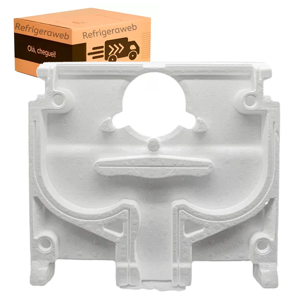 Capa Traseira Refrigerador Compativel Brastemp Consul Brm48 W10477178