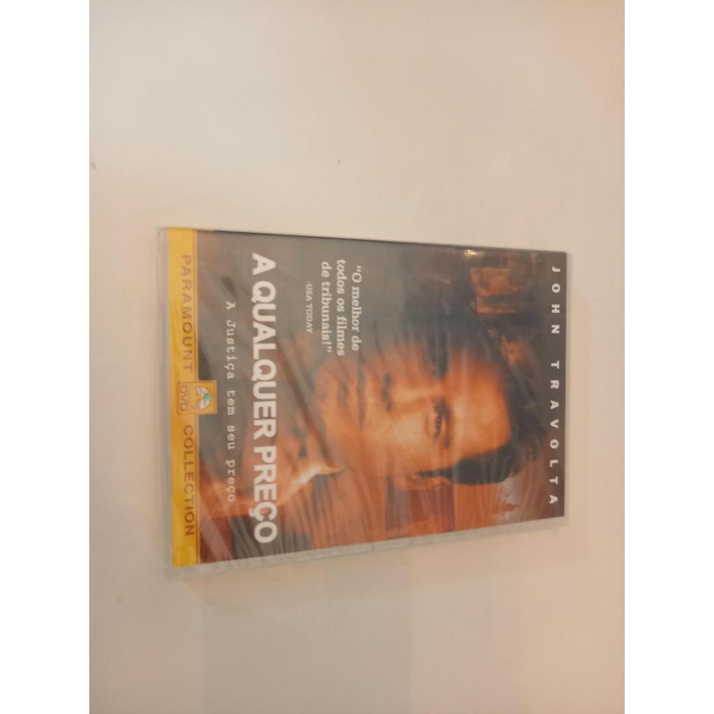 Dvd A Qualquer Preço 1998 Original Lacrado Jonh Travolta