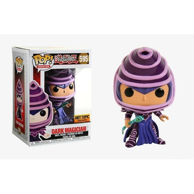 Funko Pop Dark Magician (Selo Hot Topic) Acompanha protetor - Yu-Gi-Oh! - #595