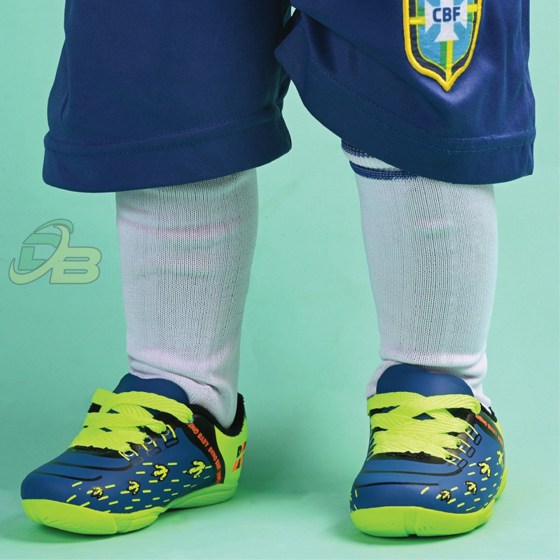 Chuteira Infantil Bebê Tênis Futsal Primeiros Passos Meninos Escolinha Futebol Dinossauro Dino Baby 18ao25